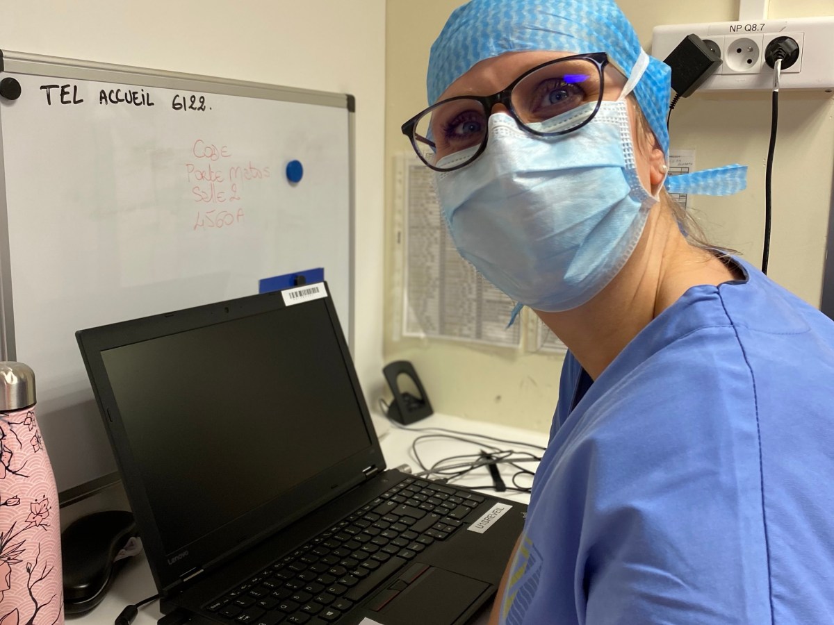 Nadège, infirmière en salle de&nbsp;réveil