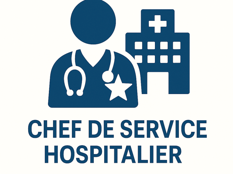 Nomination en tant que chef de&nbsp;service